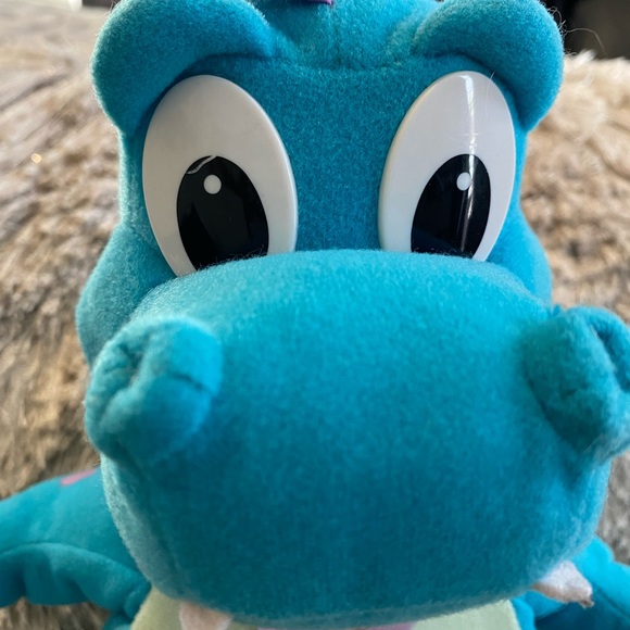 ✨ Vintage Dragon Tales Talking Plush 1999 Plyskool Light Up - Picture 11 of 14
